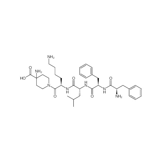 Axit 1-(D-phenylalanyl-D-phenylalanyl-D-leucyl-D-lysyl)-4-aminopiperidine-4-carboxylic