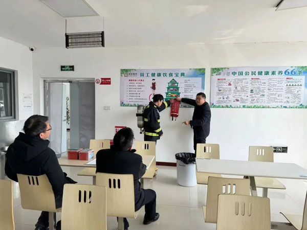 Diễn tập thực hành đặc biệt về tai nạn rò rỉ gas tại bộ phận hậu cần của công ty năm 2024
