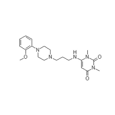 6-[[3-[4-(2-metoxyphenyl)-1-piperazinyl]propyl]amino]-1,3-dimetyl-2,4(1H,3H)-pyrimidinedione Hydrochloride